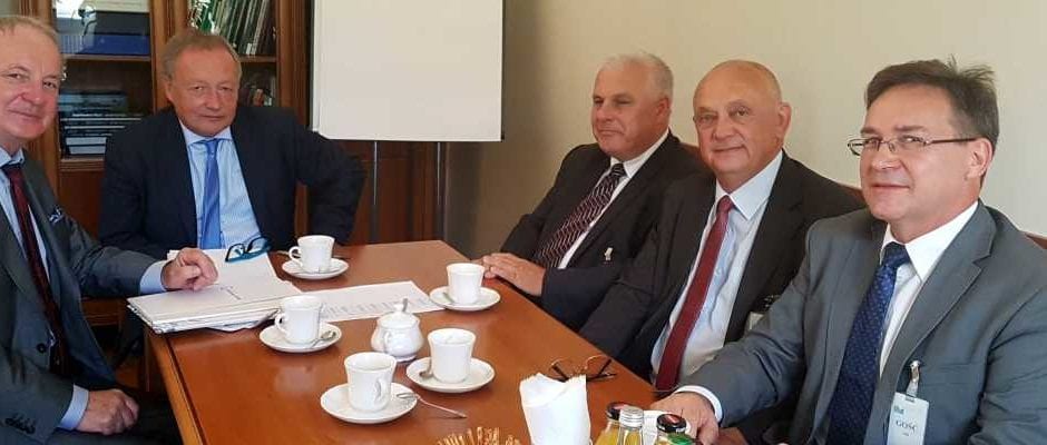 Spotkanie Prezydium Rady Izby z Sekretarzem Stanu w Ministerstwie Środowiska.
