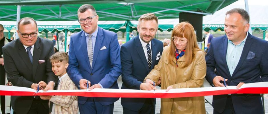 Uroczystość otwarcia SUW w PWiK w Ząbkach