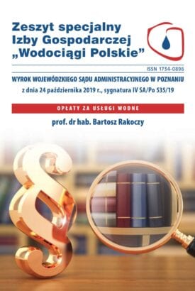 Wyrok WSA w Poznaniu z dnia 24 października 2019 r. Opłaty za usługi wodne
